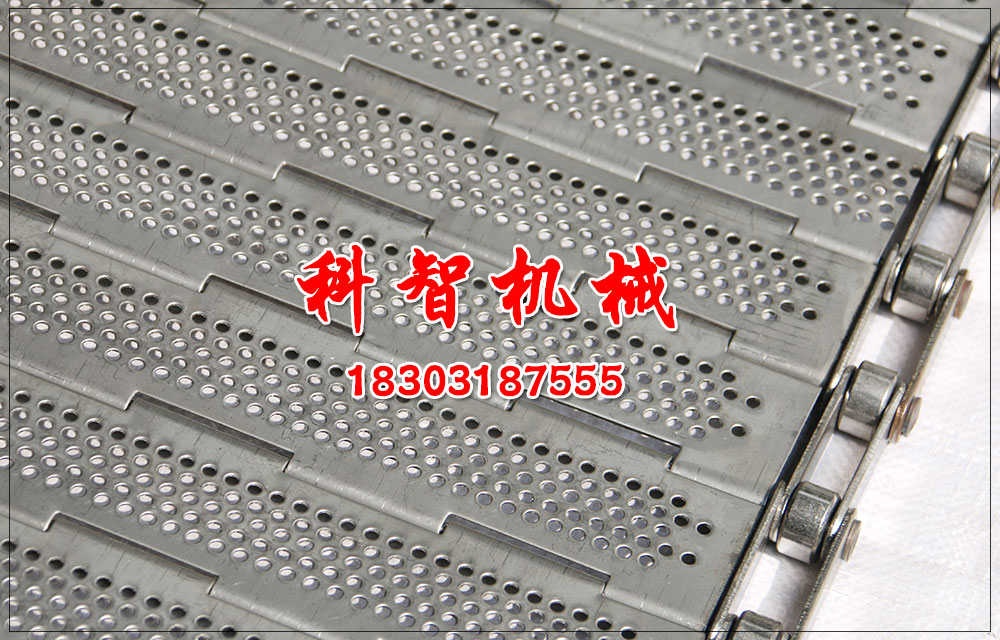 牙膏生產(chǎn)線爬坡輸送機(jī)不銹鋼輸送帶特點(diǎn)